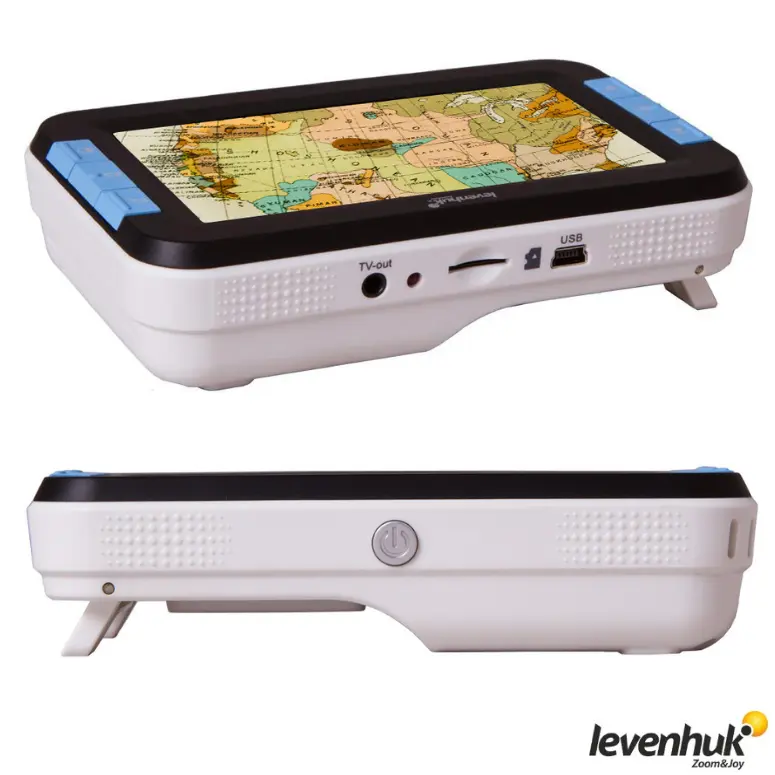 LEVENHUK DTX 43 Dijital Büyüteç | 4,3 inç LCD, 6–14×