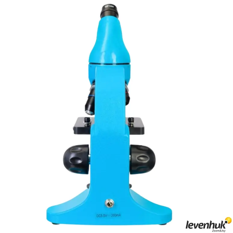 LEVENHUK Rainbow 50L PLUS Biyolojik Mikroskop | 64–1280× Azure