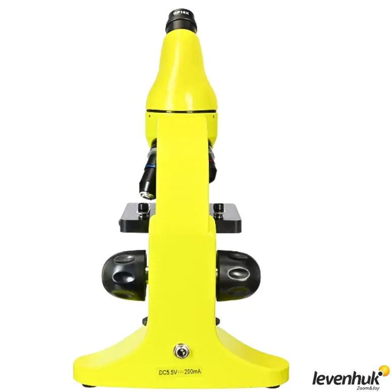 LEVENHUK Rainbow 50L PLUS Biyolojik Mikroskop | 64–1280× Lime