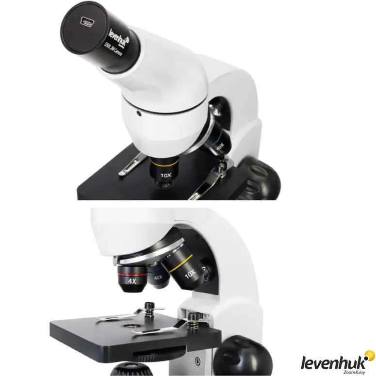 LEVENHUK Rainbow D50L PLUS 2M Dijital Mikroskop | 64–1280× Moonstone