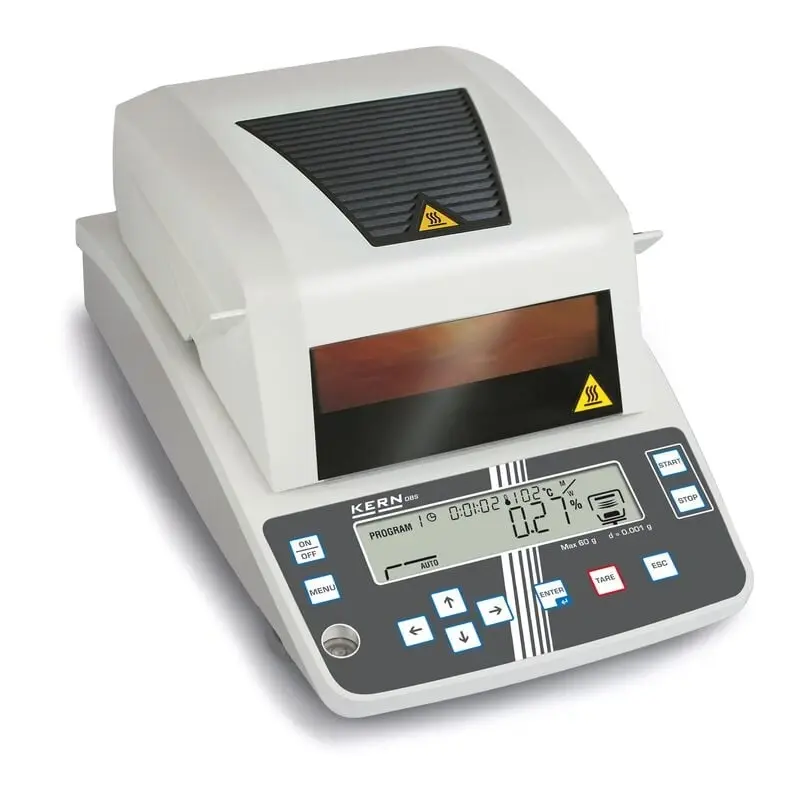 KERN DBS 60-3 Nem Tayin Cihazı | 60 g, %0,01, 50–200 °C