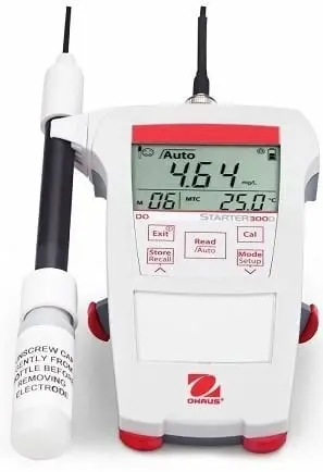 OHAUS Starter ST300D-G Portatif Çözünmüş Oksijen Ölçer Seti | 0–45 mg/L