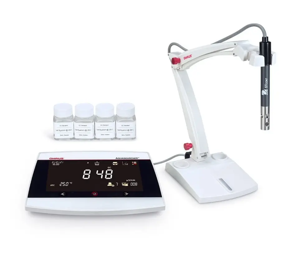OHAUS AquaSearcher a-AB33EC-F İletkenlik Ölçer Seti | STCON7