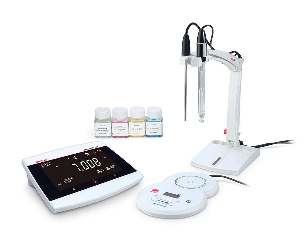 OHAUS AquaSearcher a-AB41PH-F Masa Tipi pH Metre Seti | AS20 Karıştırıcılı